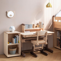 Children in the new product growth learning chair adjustable height lifting back chair all solid wood childrens back chair