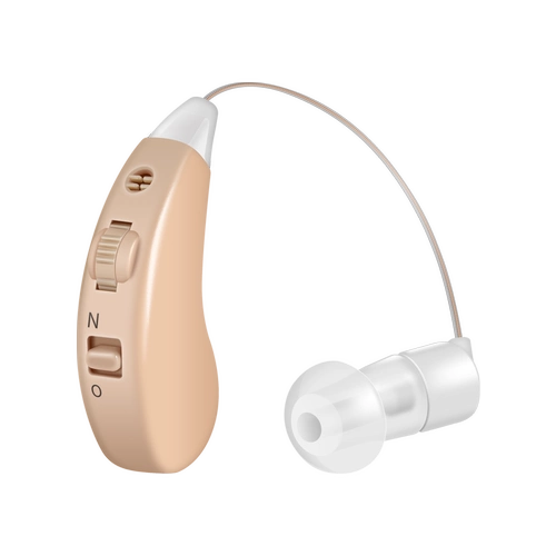 Слуховой аппарат пожилой посвященные подлинные ухо -глухие безумные звуки, усиленные претендентами на плазму xD