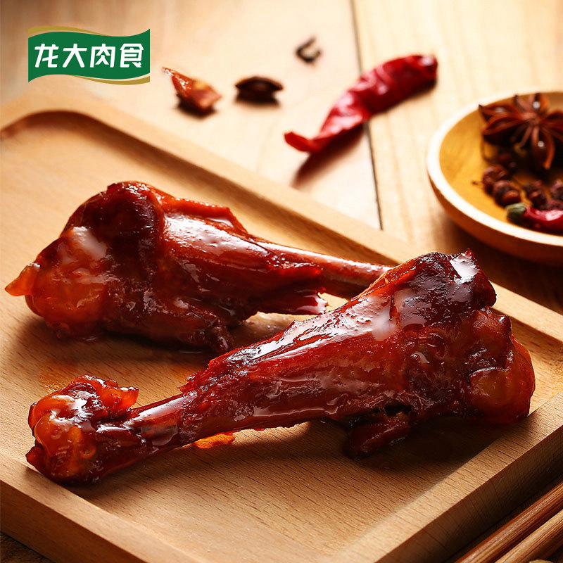 (Wei Ya recommended)Longda meat sauce braised duck calf 30g*12 braised ready-to-eat snacks Spiced duck sauce