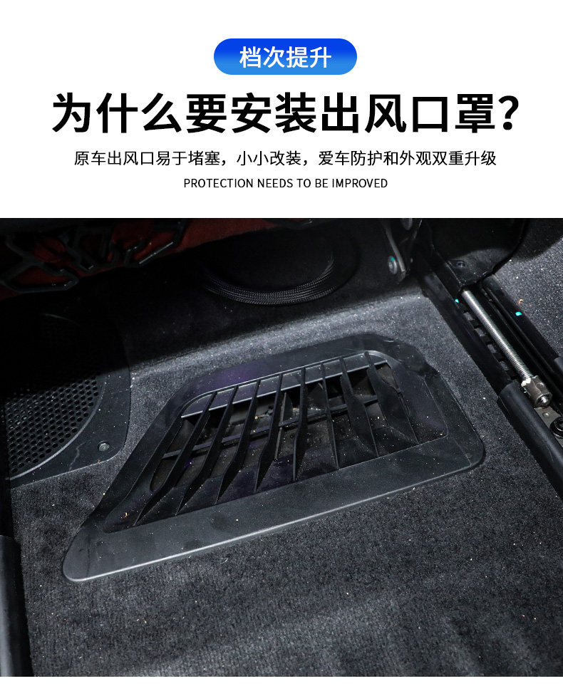Suitable for BMW 1 Series 3 Series 5 Series 7 series air conditioning seat air outlet dust cover X1X3X4X5 interior supplies modification
