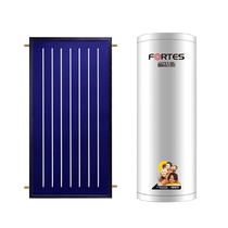Futes blue film solar water heater Home high-rise flat split balcony wall-mounted collector black film