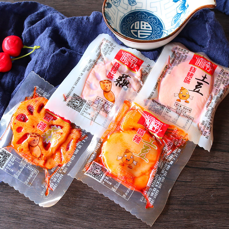 Yunan spicy potato chip snack 500g cooked vegetarian spicy snack with meal caviar snacks