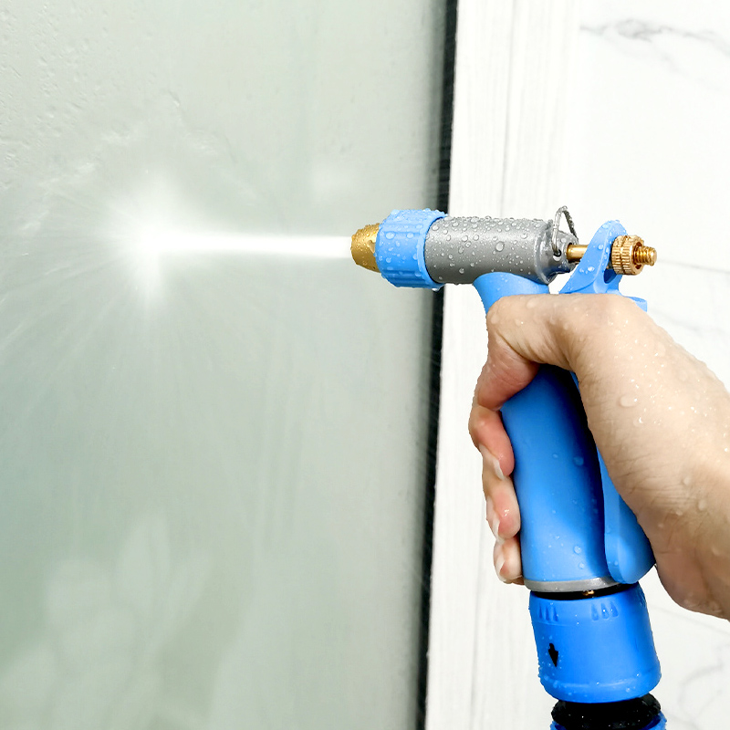 Aluminum Alloy Water Gun Home Tap Water Pipe Suit Patio Watering Gardening Clean Car Wash Spray Gun Metal Showerhead-Taobao