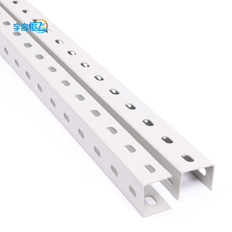 YQHF Yueheng Fei spray plastic U steel routing frame main beam single root U steel 32 * 40 * 32 2 32 * 2 0m