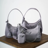 Портативная сумка подмышку, барсетка, нейлоновая сумка на одно плечо, цепь, «три в одном», популярно в интернете