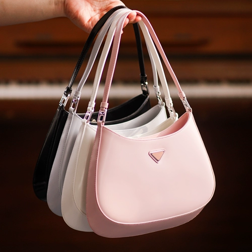 Новая сумочка Cleo Mid -Oancient захватывающие палочки под подмышками кожаной кожаной ретро -ретро сумочка на плече 1BC499 P