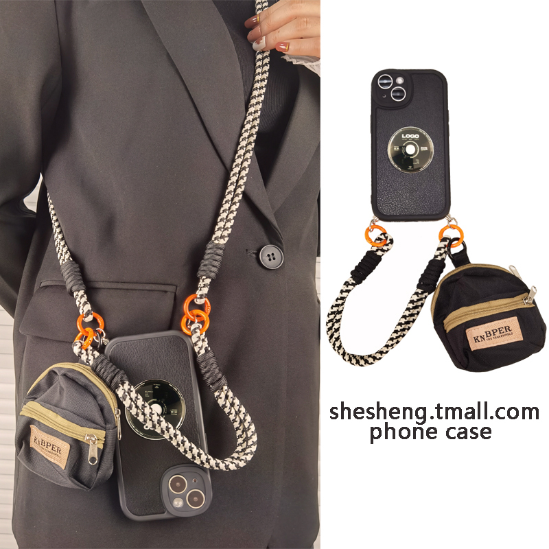 ins Vintage Record Holder Original Lanyard Phone Case for Realme 12/11/10 Crossbody Pro Handheld Chain Gt/6/5/2 with Strap Neo6/5/3 Shockproof Se Female V30 Full Cover+
