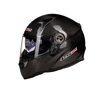 LS2 helmet FF396 motorcycle Bluetooth full coverage anti-fog double lens four seasons 12K ultra-light carbon fiber full helmet