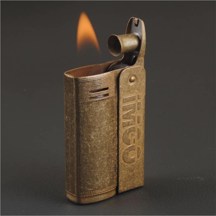 Austria IMCO kerosene lighter love cool 6800 brass old nostalgia windproof domestic retro personality creative