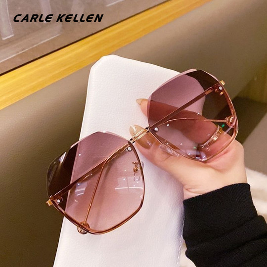 Carle Kellen Sunglasses for Women Summer Sun Protection 2025 New Fashion Women's Sunglasses Anti-Ultraviolet Driving