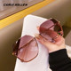 Carle Kellen Sunglasses for Women Summer Sun Protection 2025 New Fashion Women's Sunglasses Anti-Ultraviolet Driving