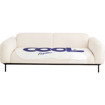 Personality Cartoon Profiled Sofa Cushion Four Seasons Universal Non-slip Net Red Non-slip Irregular Straight Line Sofa Cushion Cover