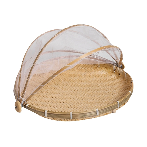 Разное XING DAI CAI DAI DAI DRY BAMBOO BAMBOO Хранение баскетбольная пленка корзина для корзины с фруктами, покрывающая ферма фермерская ферма, анти -баскет