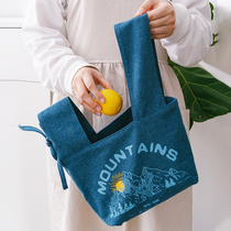 Day Style Lunch Box Bag Lunchbox Handbag handbag Handbags Hand students cute hand carrying bags Female office workers Lunch small bag Summer