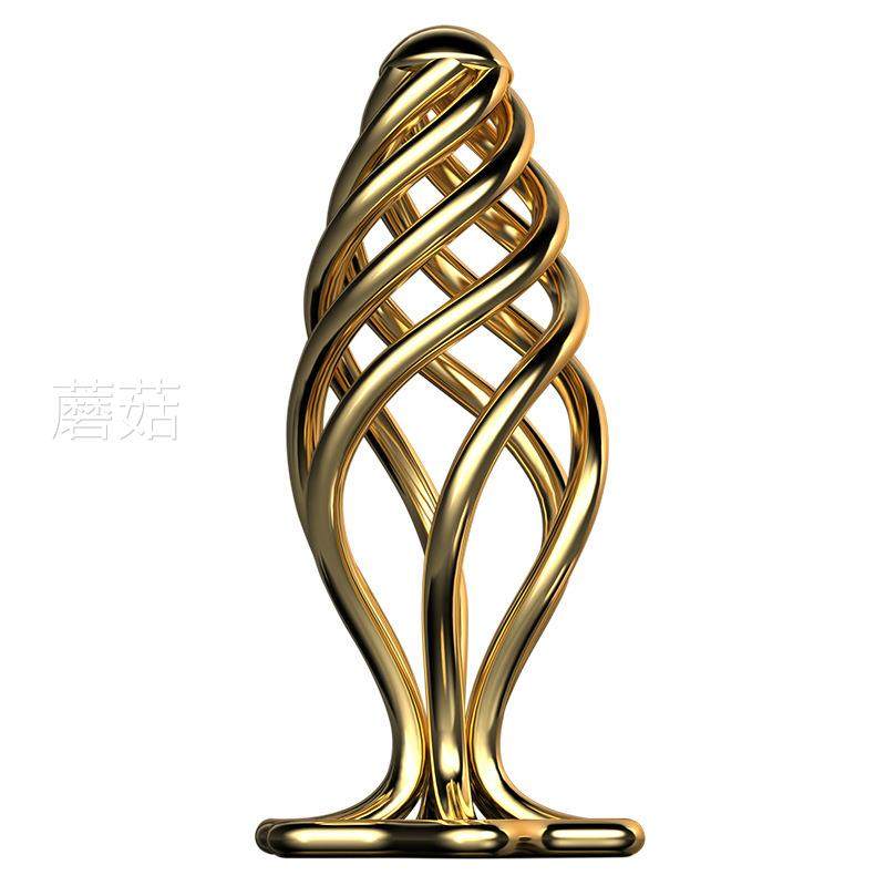 Lockink Trail Small Cyclone Sa Spray Metal Anal Rotation Rotating Hollow Trial Ecalyptus G Points Adult Supplies