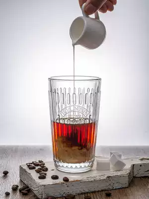 British Kilner glass glass glass home water Cup retro high-grade red wine wine male thick transparent milkshake cup