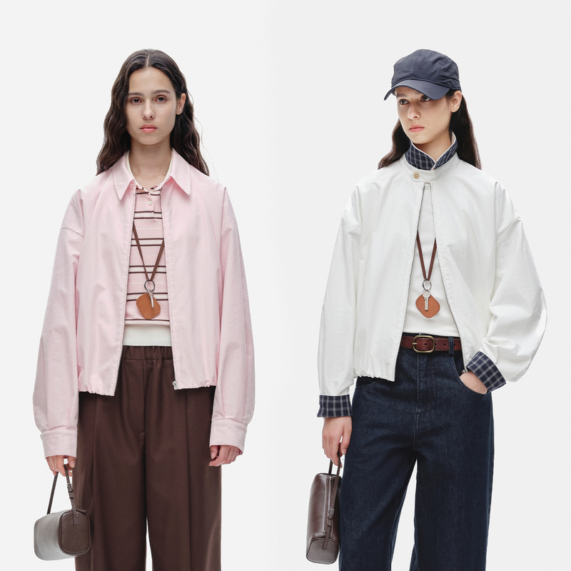 [in Stock] Marllen American Retro Workwear Cotton-Feel Barn Style Jacket Short Coat Top