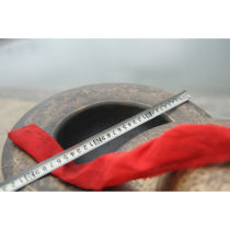 Shi Sheng 24~30~36CM bronze big hat cymbal pure handmade big head cymbal Sichuan cymbal old copper cymbal black cymbal ring copper cymbal