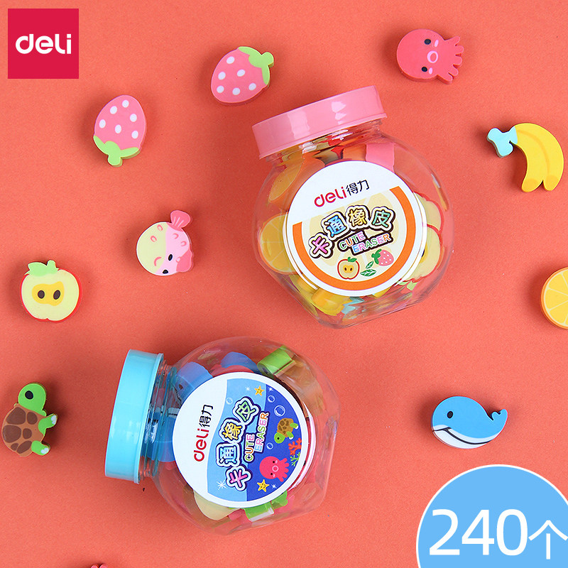Able rubber wipe student special without scar cute cartoon small animal good looking small rubber rub with clean and non toxic children 1st grade reward elementary school children creative stationery supplies small prizes