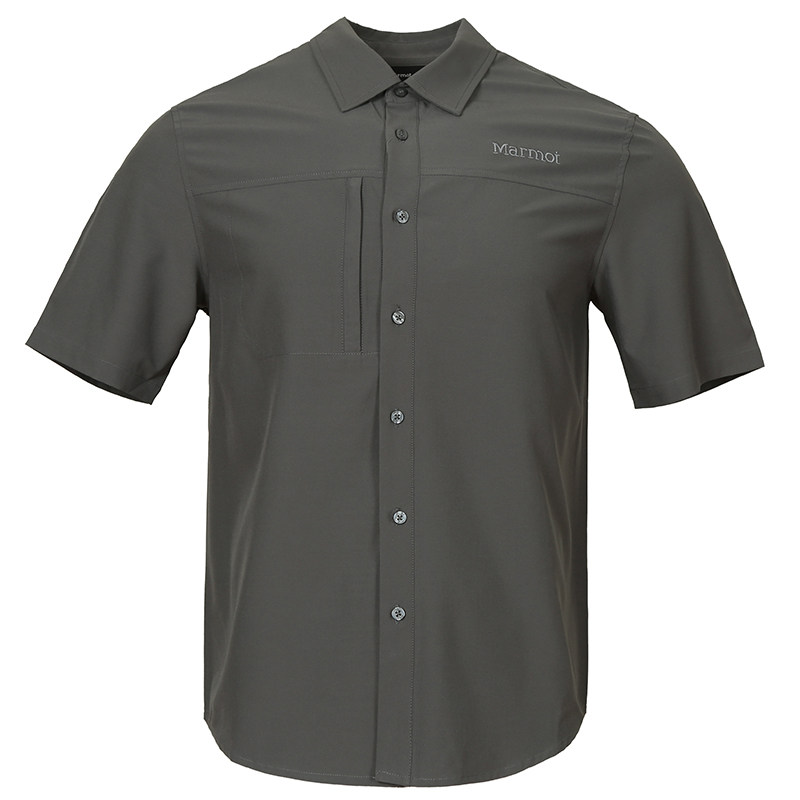 Marmot Spring Summer Sport Outdoor Lightweight Breathable Casual Men's Short-Sleeved Shirt Top