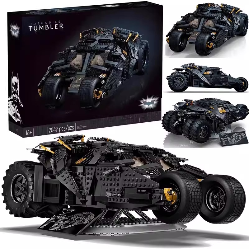 Superhero Batman Batmobile Dark Knight 76240 Boys' Assembled Puzzle Building Block Toy Gift Superhero Batman Batmobile Dark Knight 76240 Boys' Assembled Puzzle Building Block Toy Gift