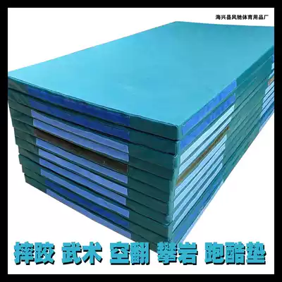 Wrestling training mat Non-slip sanda martial arts somersault gymnastics fighting mat thickened parkour dance cushion