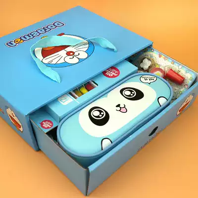 Primary and secondary school stationery set gift box to give people birthday gifts prizes start school cute stationery package