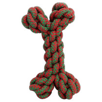 Large cotton rope dog toy medium and large dog bite-resistant teething stick edge shepherd golden retriever Labrador dog chewing supplies