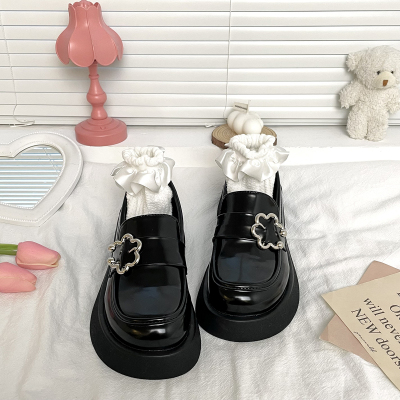 taobao agent ITIM Japanese school skirt, spring loafers, small design universal footwear platform