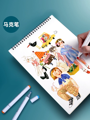 Маркер, детская книга с картинками для школьников для детского сада, увеличенная толщина