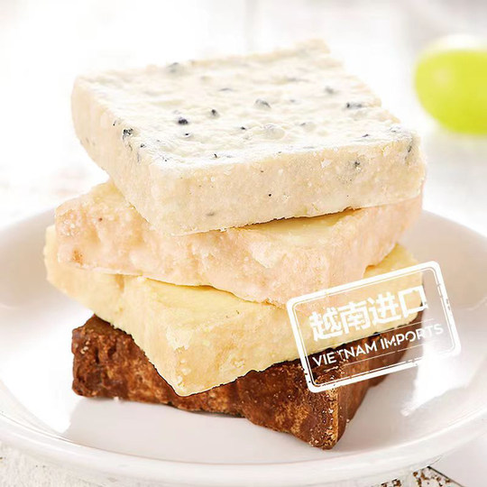 Vietnam imported TIPO rusk milk sesame original bread slices 135g breakfast office snacks