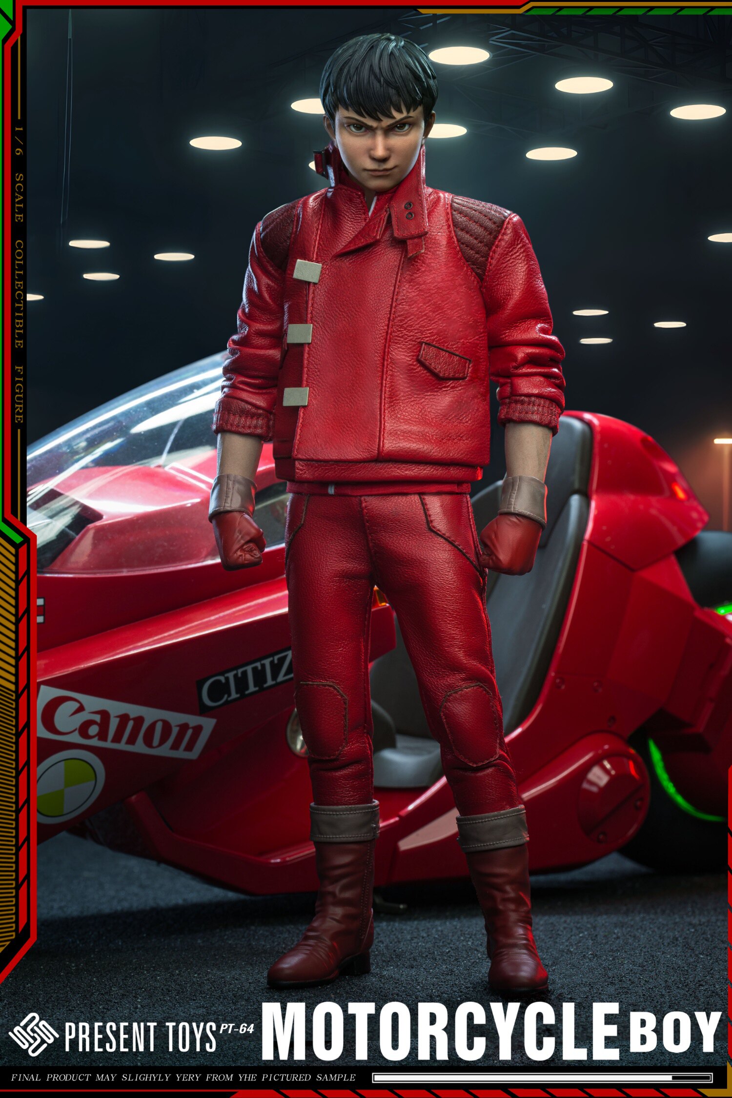 その他 PRESENT TOYS MOTORCYCLE BOY 1/6 AKIRA PRESENT TOYS PT-sp64 1/6 AKIRA Motorcycle Boy Collectible Male