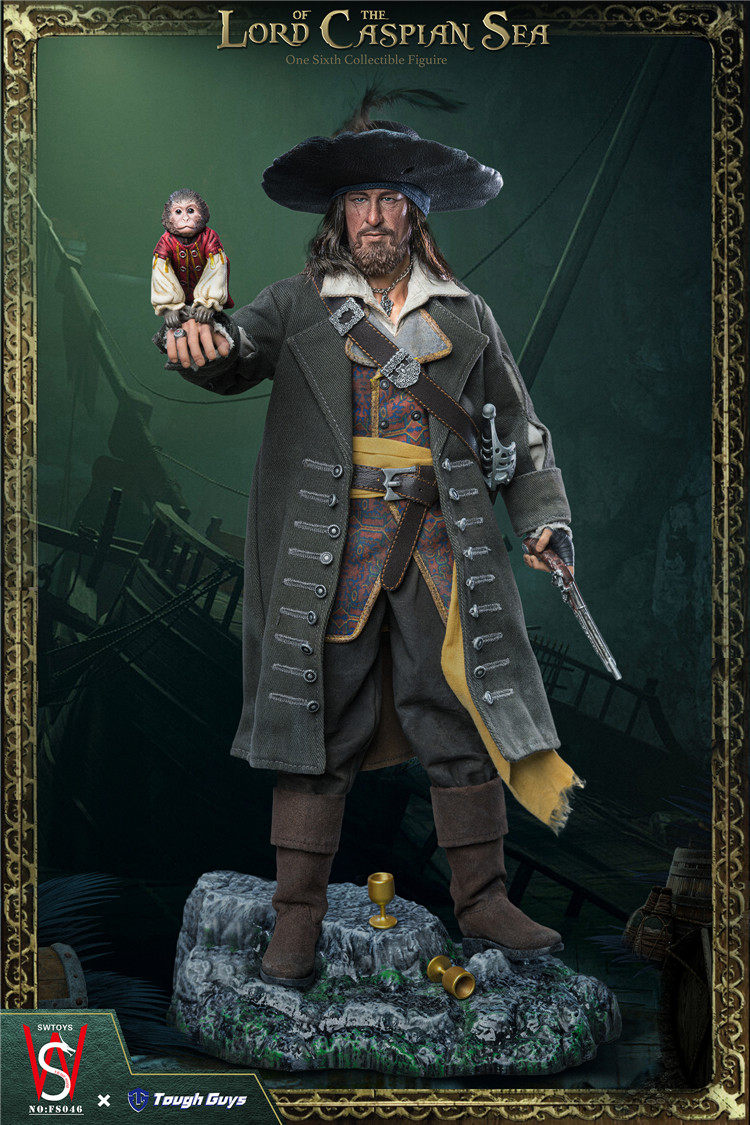 Pirates of the Caribbean Hector Barbossa Figure Model Tough Guys