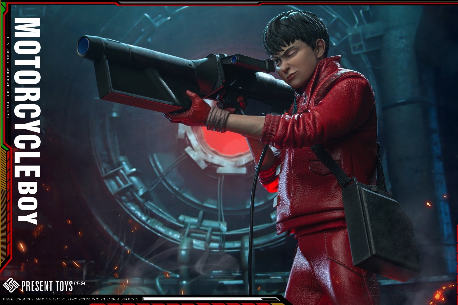 PRESENT TOYS PT-sp64 1/6 AKIRA Motorcycle Boy Collectible Male