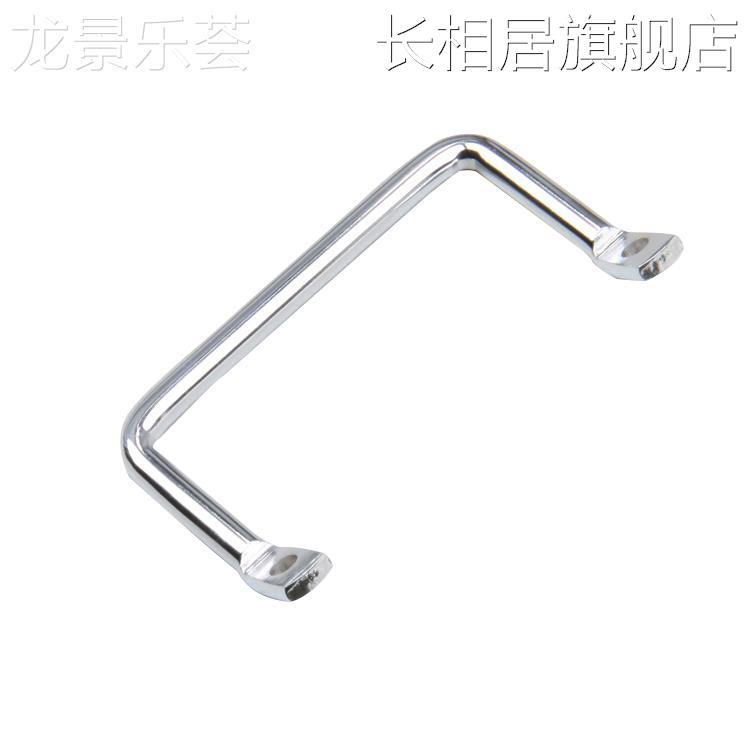 Round bar inclined handle ls531-100 bending 304 industrial stainless steel handle angle flat head handle equipment