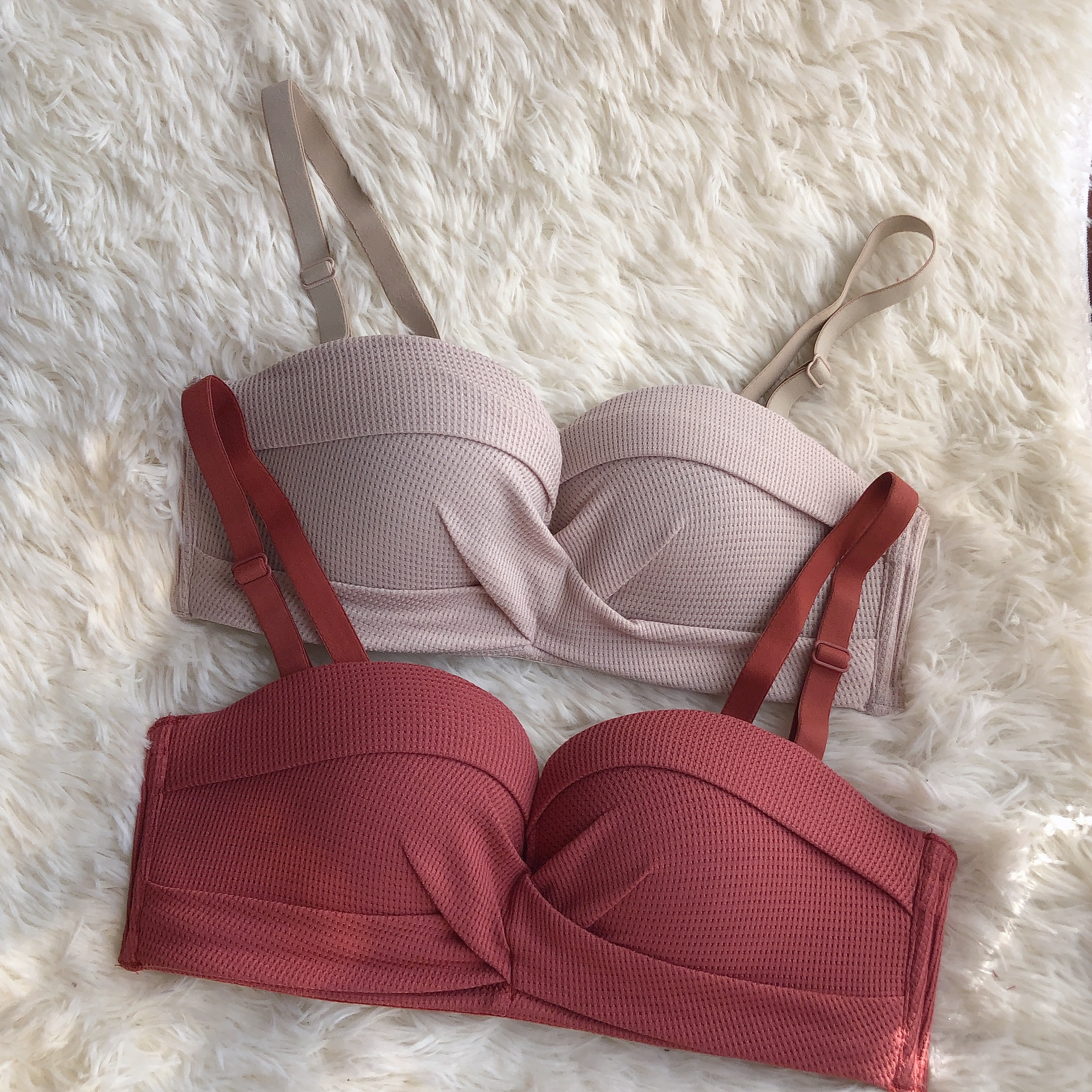 Deep alley hominin small chest coalestation collection of auxiliary milk anti-sagging without steel ring flat chest special underpants One suit bra Upper