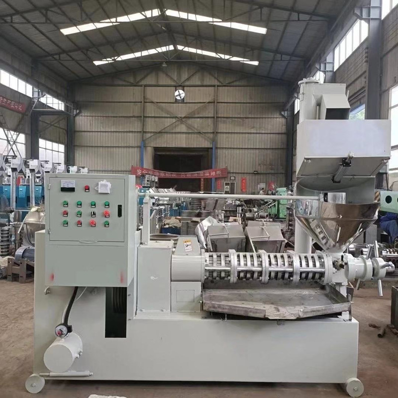 New Multifunctional Screw Oil Press Machine for Peanuts, Rapeseeds, Cottonseeds, Olives, Soybeans, and Sunflower Seeds, with Automatic Pressing and Bagging Functions New Multifunctional Screw Oil Press Machine for Peanuts, Rapeseeds, Cottonseeds, Olives, Soybeans, and Sunflower Seeds, with Automatic Pressing and Bagging Functions