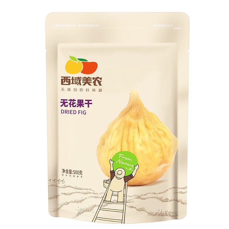 (Western Regions Meinong_Small figs 500g) Xinjiang specialty dried figs snacks snack food