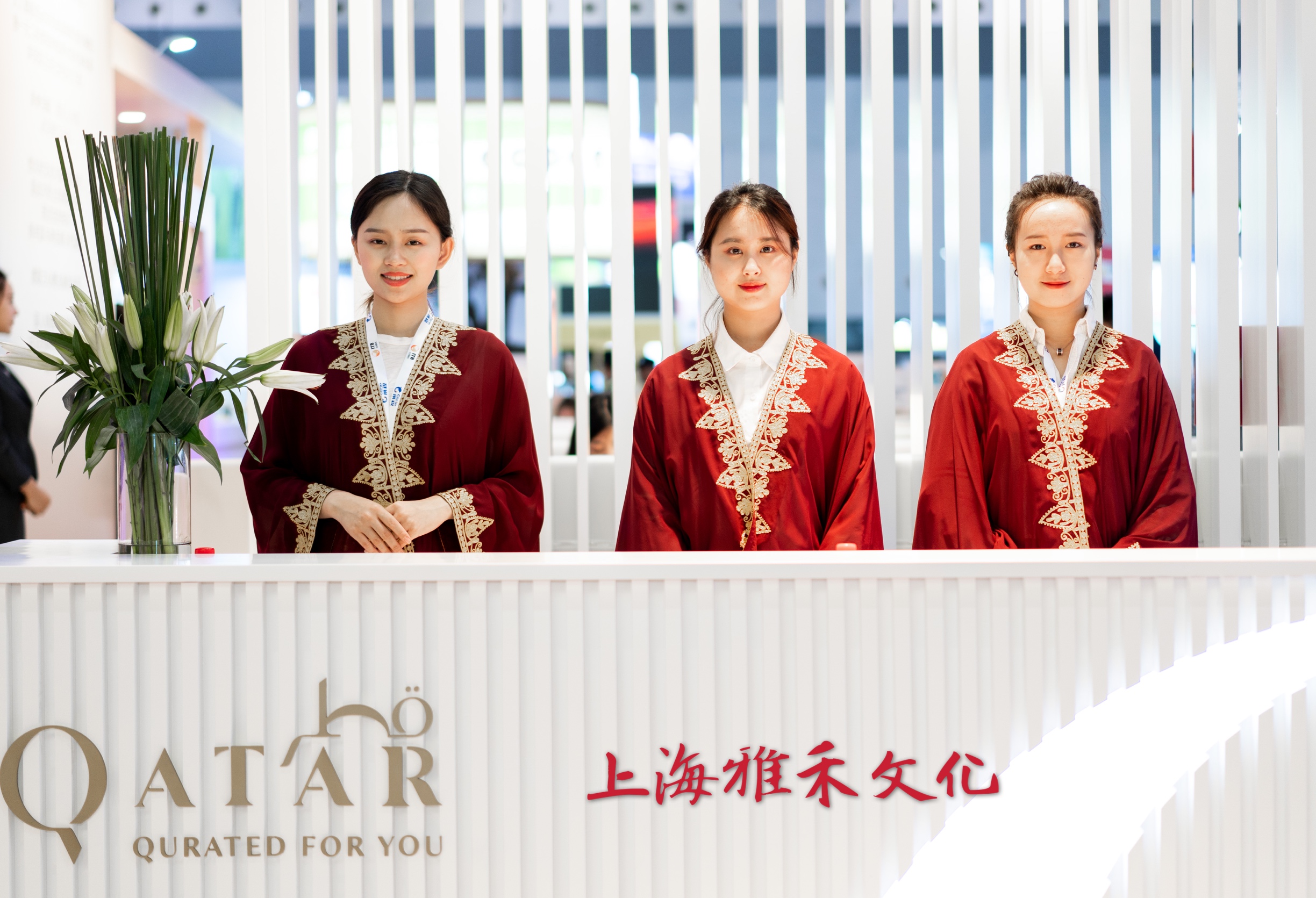 Shanghai exhibition etiquette activities executive part-time service awards ribbon cutting etiquette reception model catwalk product shooting