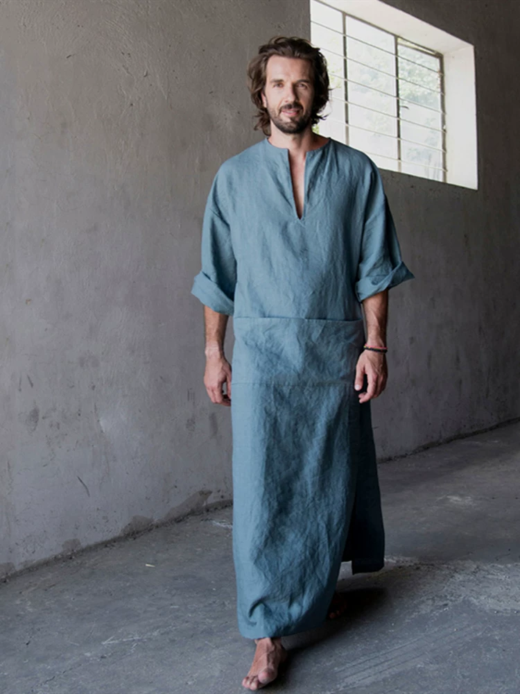 Summer thin bathrobe, cotton pijama, oversize, plus size