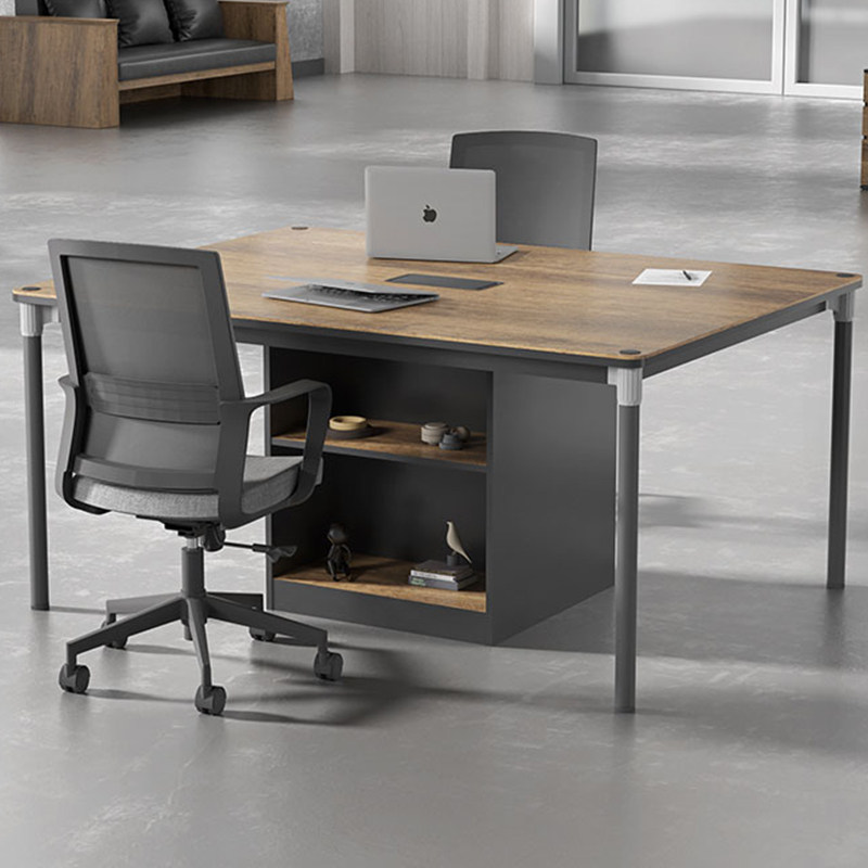 Office Furniture New Rectangular Desk Conference Table Party Table Multiperson Conference Negotiation Table 1 m 6 small meeting