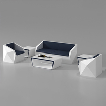 Bubble Furniture Office Sofa Tea Combined Modern Simple Guest Reception Lounge Area Leisure Diamond Creative