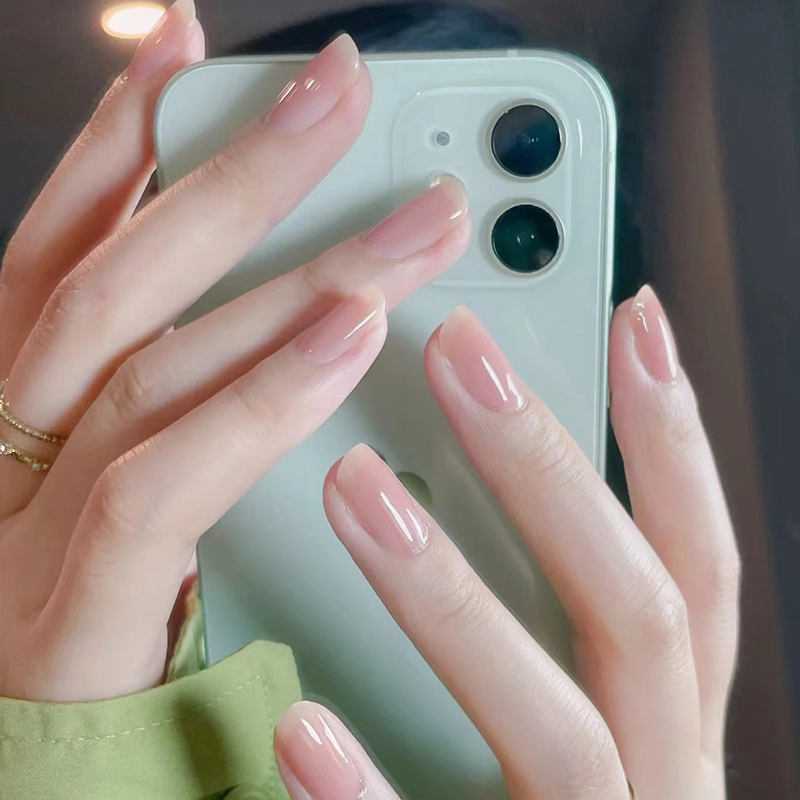 Naked Color Nail Polish ripping and baking-free lasting quick drying 2023 new female autumn and winter transparent protective palate for pregnant women-Taobao