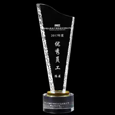 Trophy custom crystal medals custom metal Honor License license annual high-end awards sports competition trophy