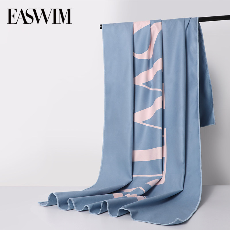 EASWIM Speed Dry Bath Towels Swimming Speed Dry Beach Towels Fashion Ins Wind Sports Fitness Spa Super Absorbent Towels