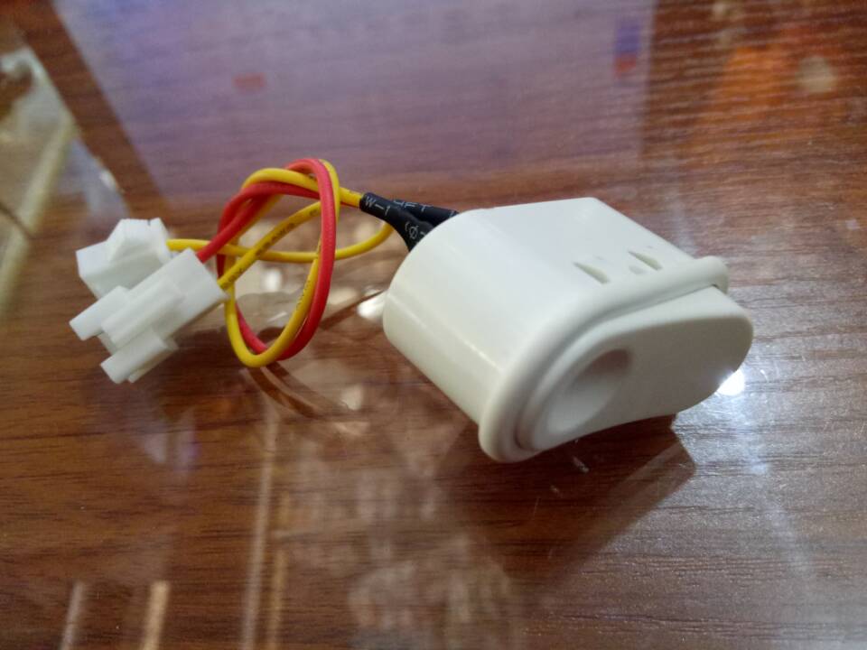 Double head big hot and cold water switch water heater switch button new big head boat type hot and cold switch double head big