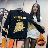 Осенняя трендовая толстовка подходит для мужчин и женщин, лонгслив для влюбленных, коллекция 2021