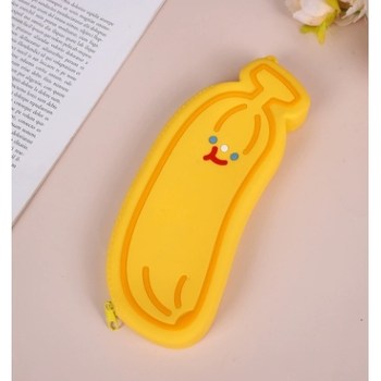 Fruit styling student silicone pencil bag creative cat claw