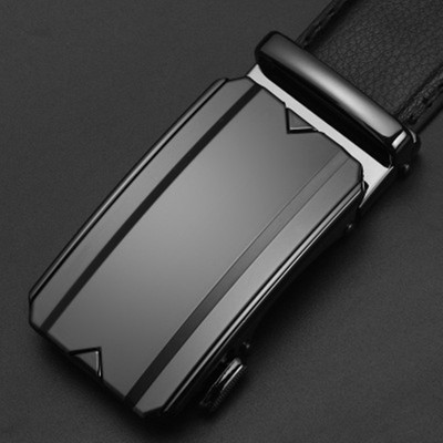 都利路男士真皮皮带自动扣头