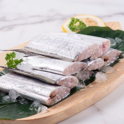 【鲜惠】生鲜海捕带鱼中段500g